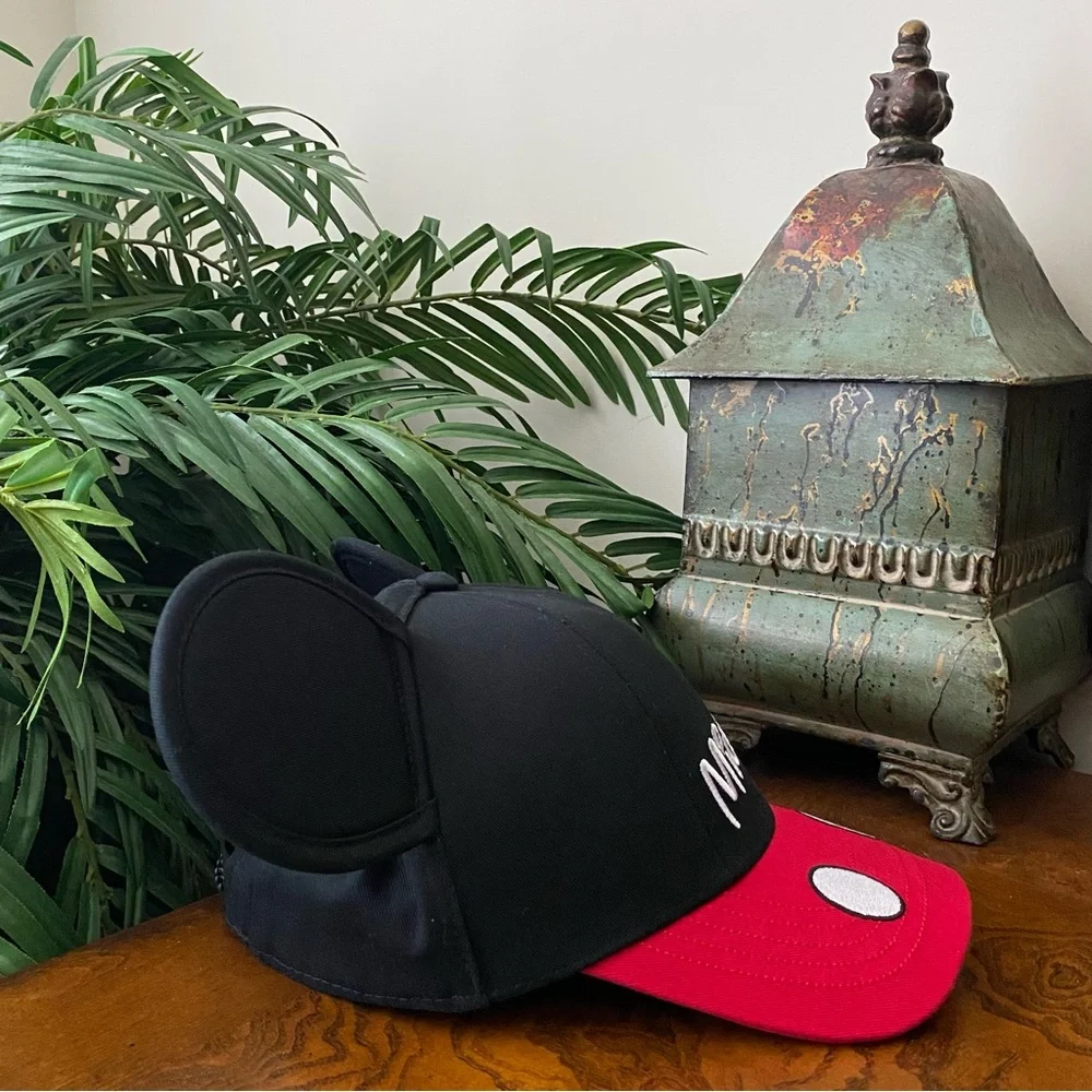 Disney Mickey Mouse Youth Cap with Black Ears Adjustable Hat